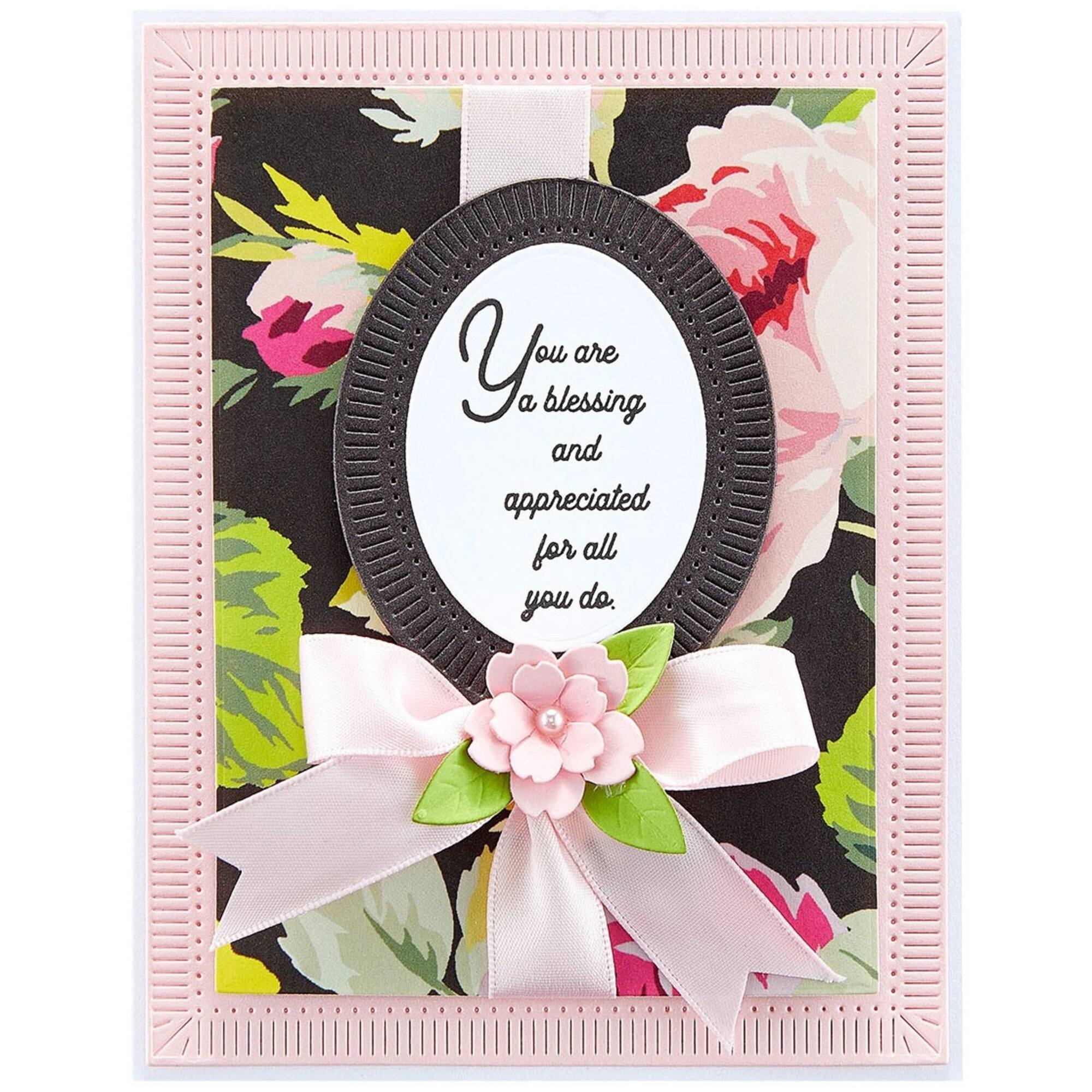 Spellbinders® Becca Feeken Fluted Classics Rectangles Etched Dies